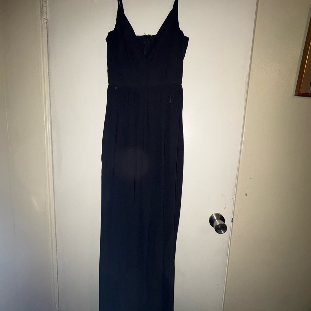 Elegant Black Maxi Dress